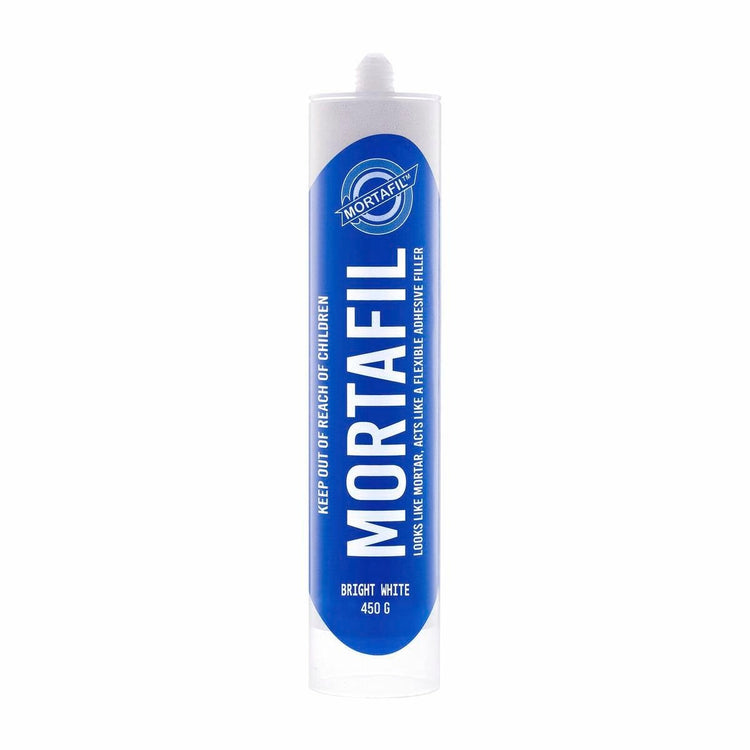 Mortafil White Mortar 450g Polymer Based Flexible Adhesive Filler