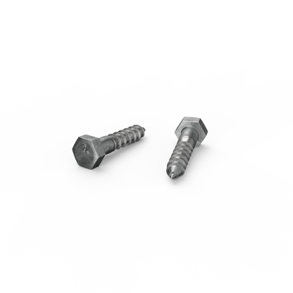 Zenith Coach Screw - M8 x 40mm - Hot Dipped Galvanised - 25 Pack