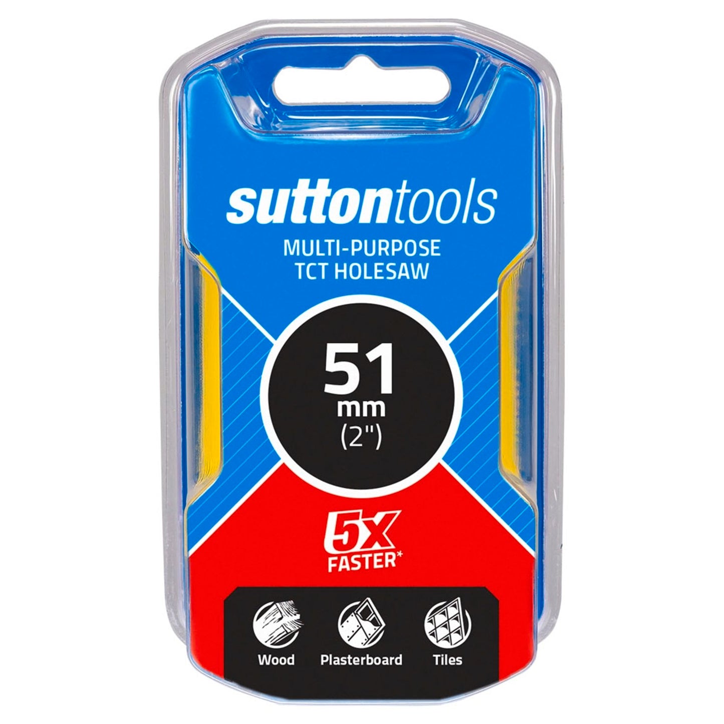 Sutton Tools TCT Multi Purpose Seamless Holesaw - 51mm