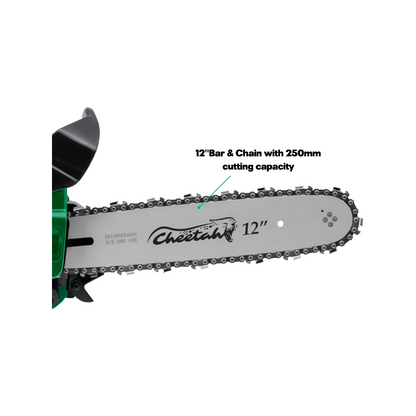 Cheetah Chainsaw - 12" - 25.4cc