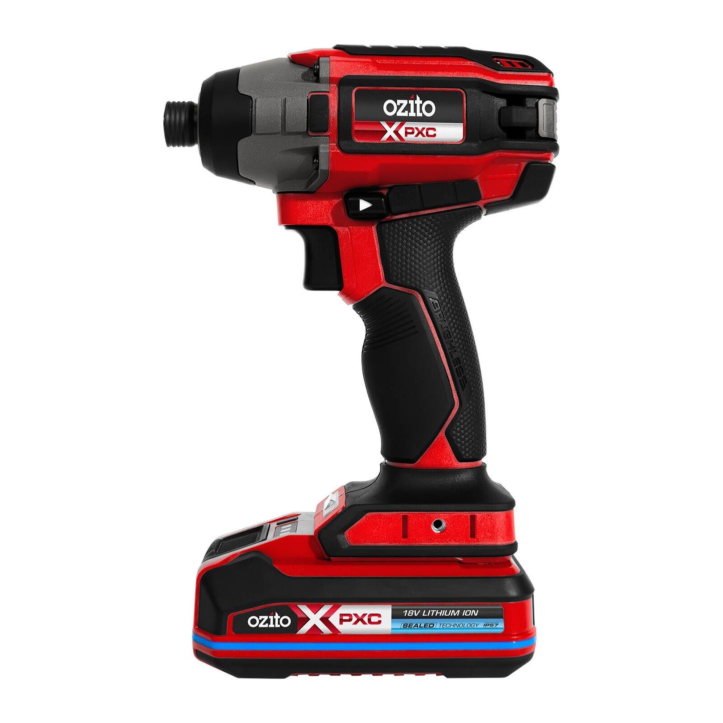 Ozito PXC 18V Brushless Impact Driver Kit - 220Nm