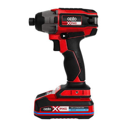 Ozito PXC 18V Brushless Impact Driver Kit - 220Nm