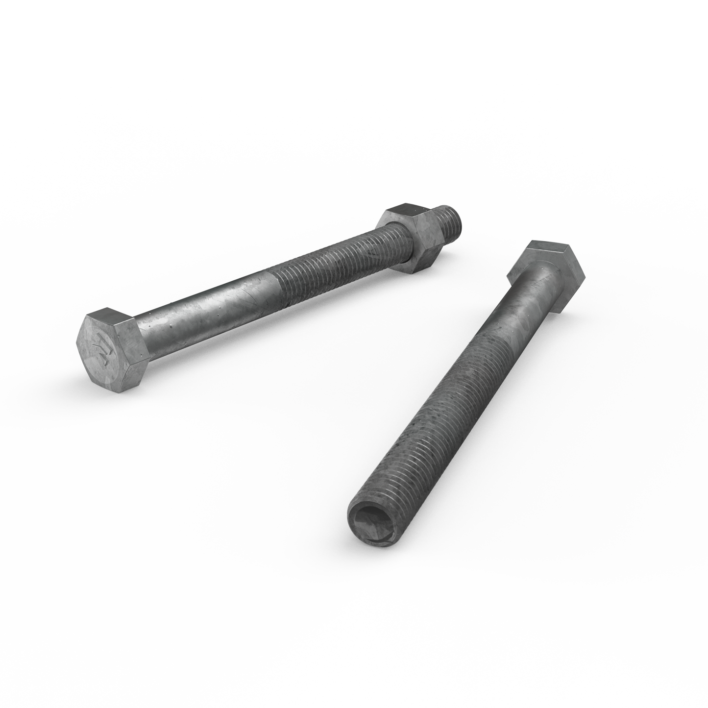 Zenith M12 x 130mm - Hot Dip Galvanised Hex Head Bolts & Nuts