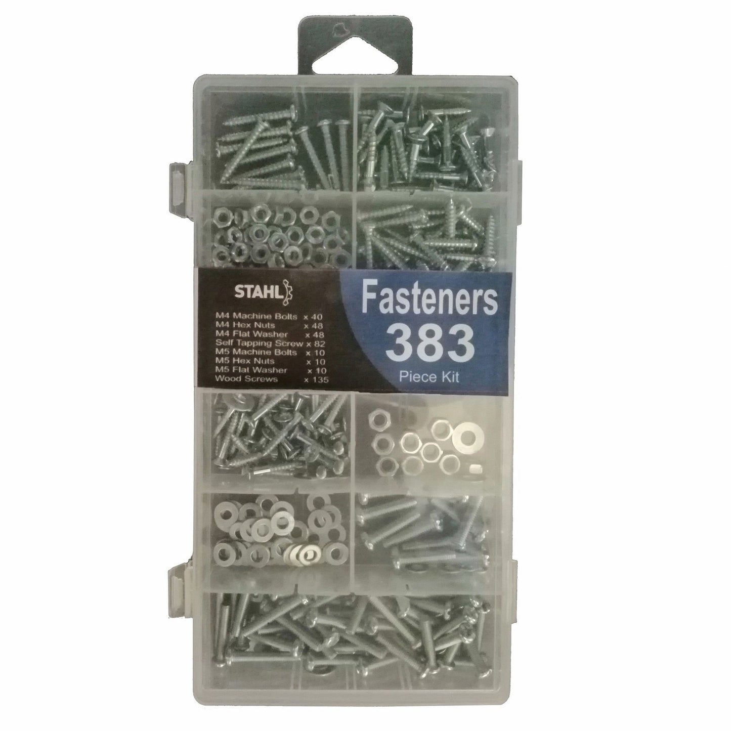 Stahl Assorted Fasteners Kit - 383 Piece