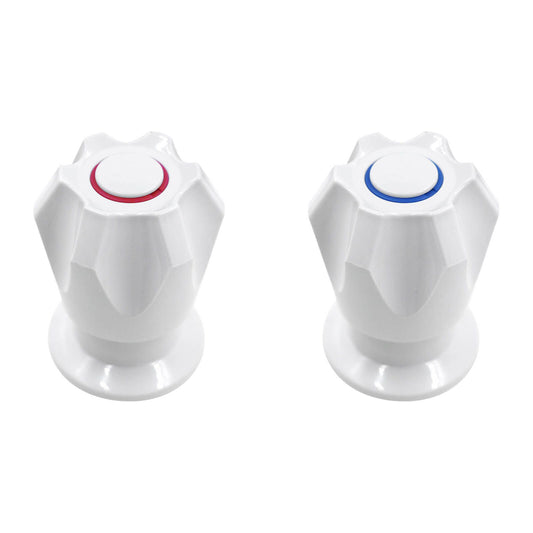 Shaw Mason White Basin Top Assembly - 59 x 97mm - Pair