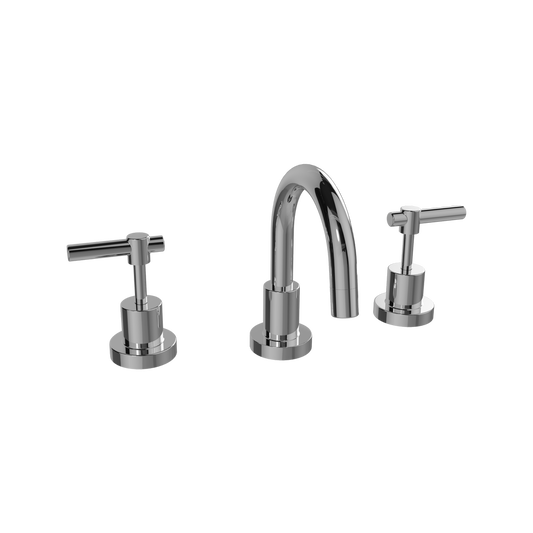 Ezyfix Chrome Modern Lever Bathroom Basin Tap Set Lead Free Easy DIY Install Kit