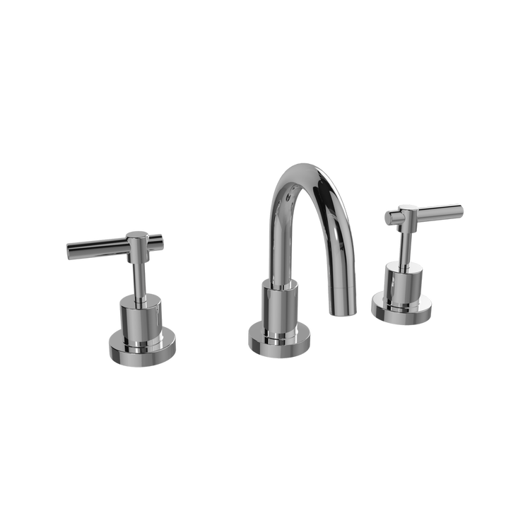 Ezyfix Chrome Modern Lever Bathroom Basin Tap Set Lead Free Easy DIY Install Kit