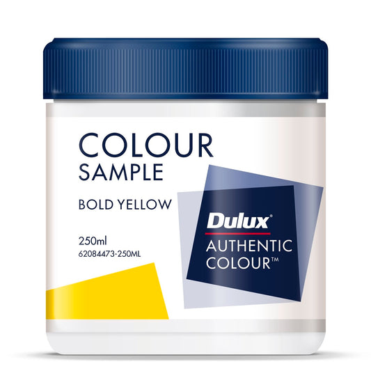 Dulux Sample Pot - 250ml - Bold Yellow