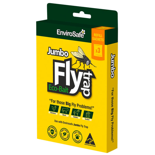 Envirosafe Jumbo Fly Trap Bait Attractant Refills - 3 Pack