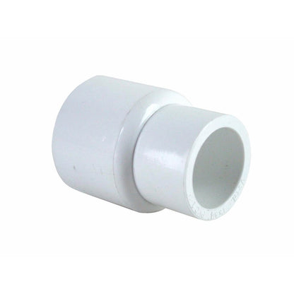 Holman 20 x 15mm Press PVC Reducing Coupling - White - Solvent Welded