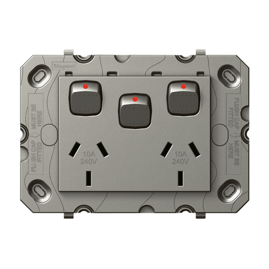 Hpm Arteor Double Powerpoint - 10 Amp