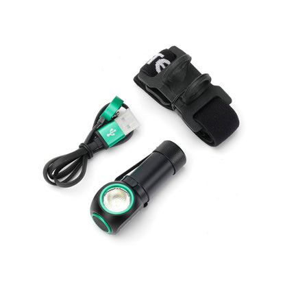 Swiss Tech Rechargeable Turbo Headlight - 600lm - 90m