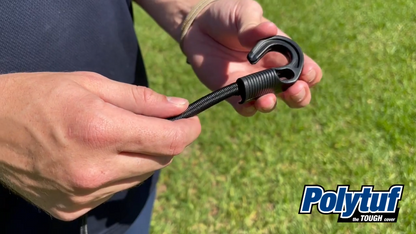 Polytuf Adjustable Bungee Cord - 8mm x 24" - 4 Pack