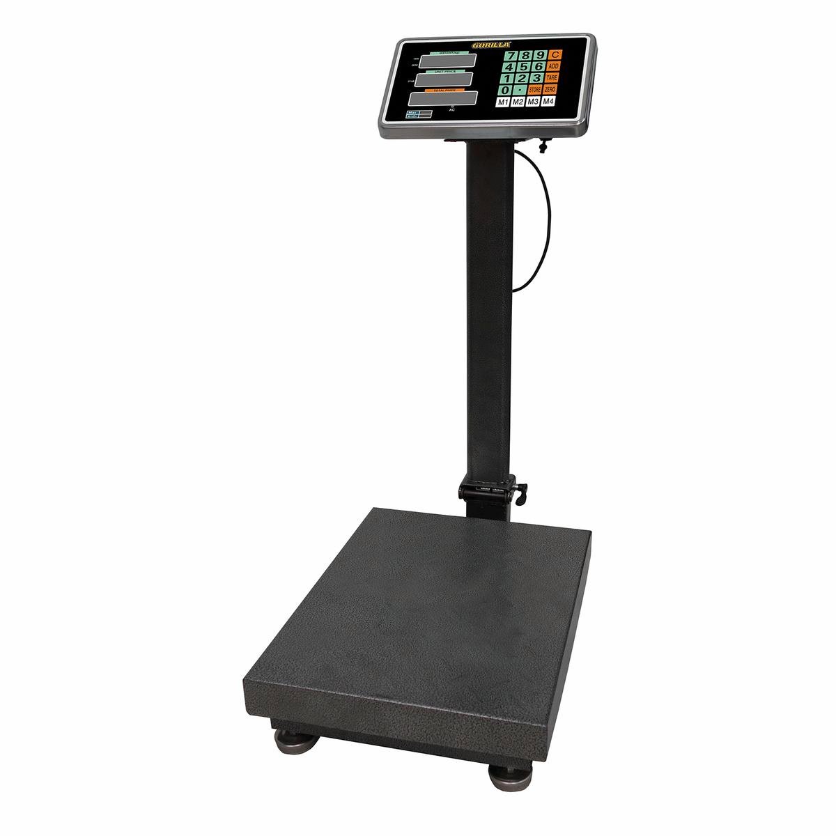 Gorilla Platform Scale 150kg Steel 50g Increments Easy To Use