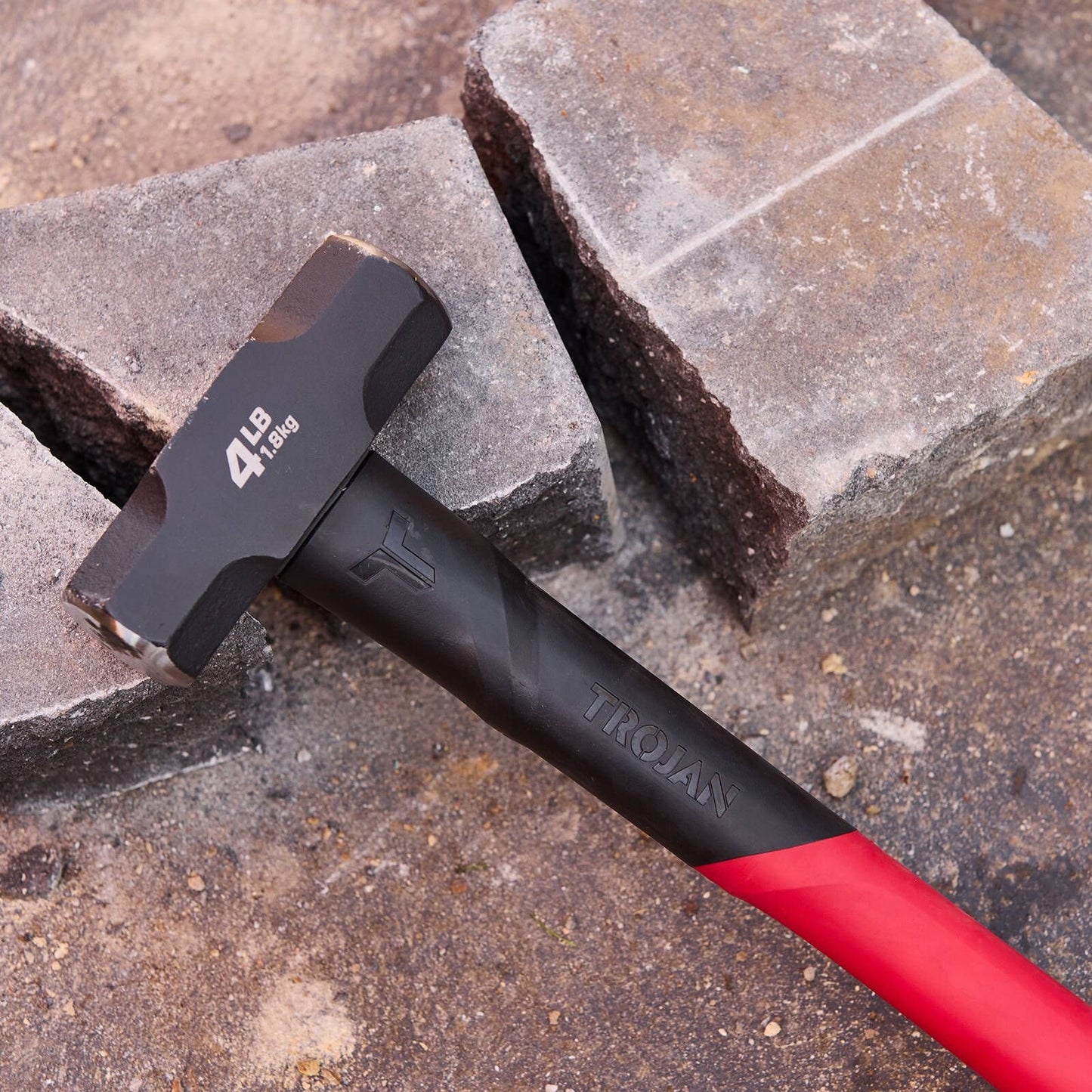 Trojan Fibreglass Sledge Hammer - 4lb - 1.8kg