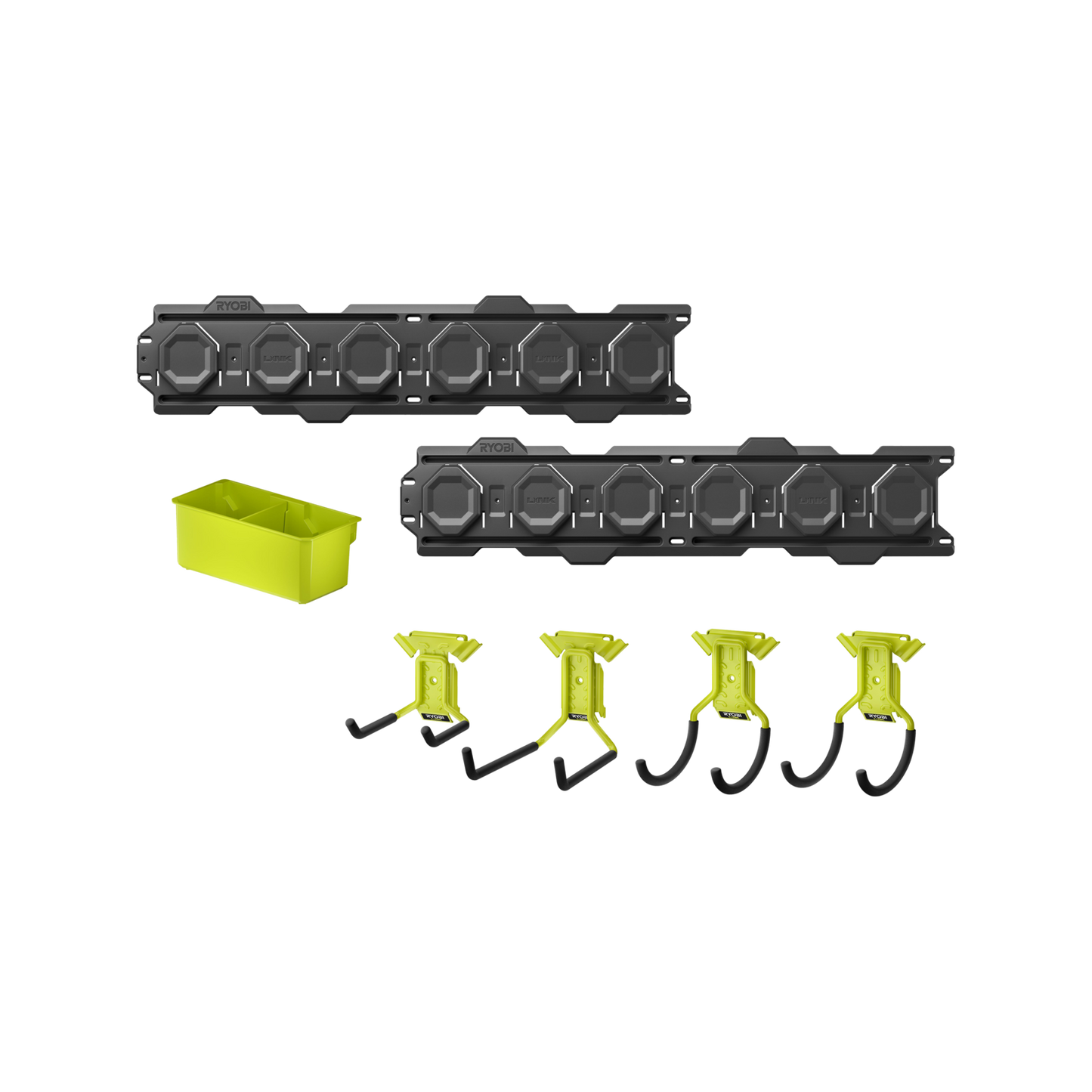 Ryobi Link 7 Piece Wall Kit - 205 x 232 x 846mm