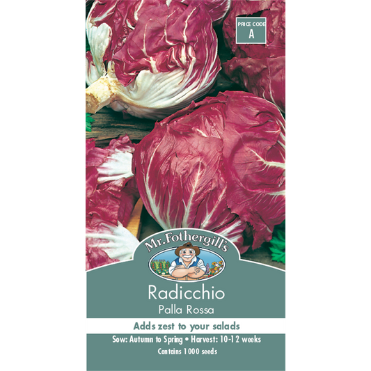 Mr Fothergill Radicchio Palla Rossa Vegetable Seed