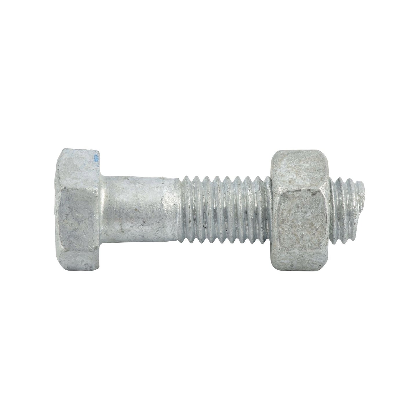 Zenith M10 x 40mm - Hot Dipped Galvanised Hex Head Bolt & Nut