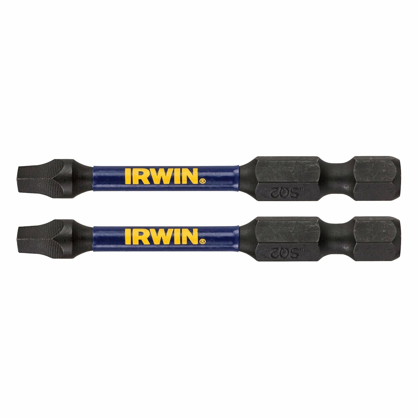 Irwin Impact Pro Performance 57mm SQ2 Bits - 2 Pack
