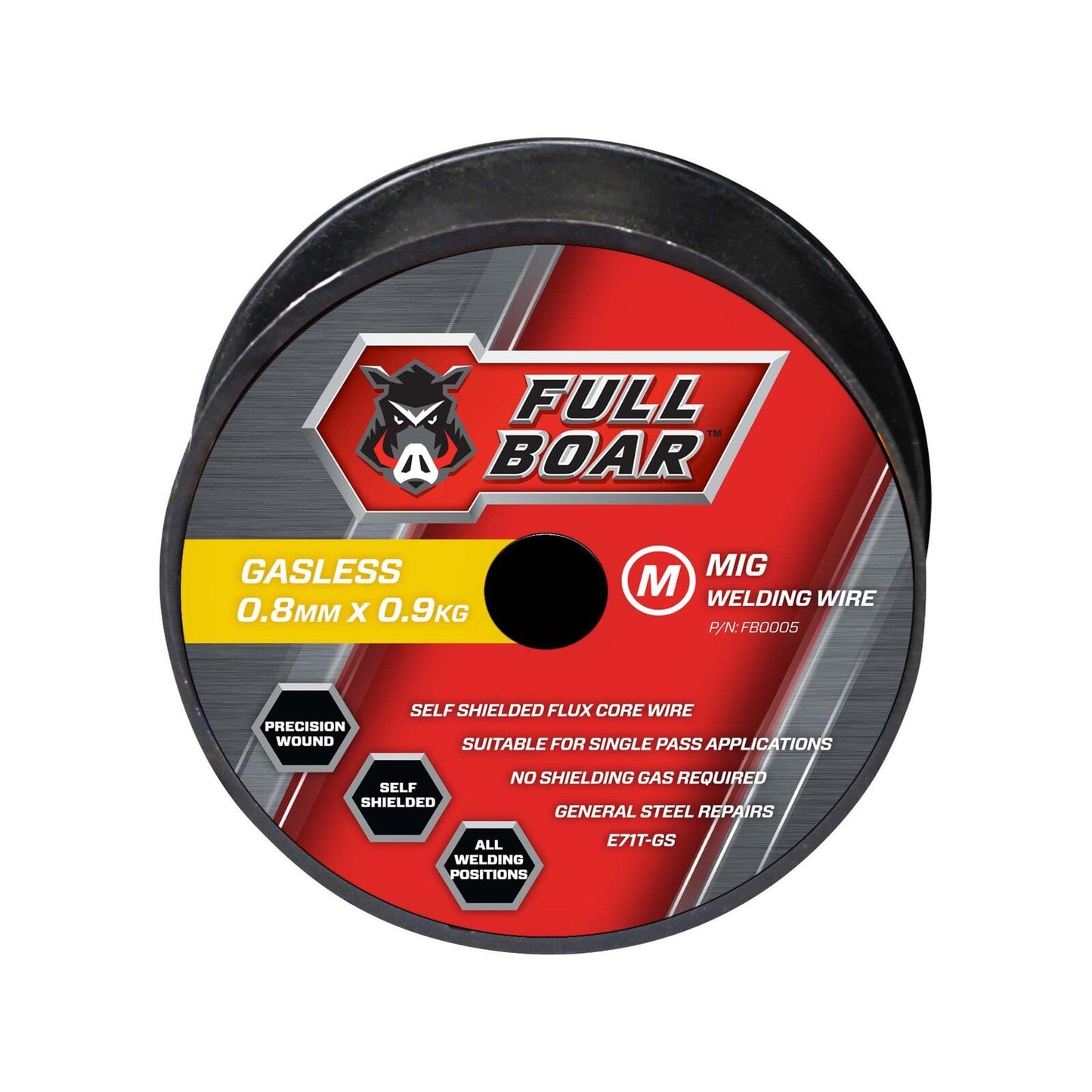 Full Boar Gasless MIG Wire - 0.8mm - 0.9kg