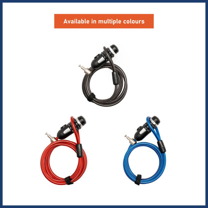Wordcode Xtenda Resettable Bikelock - 10mm x 2.1m