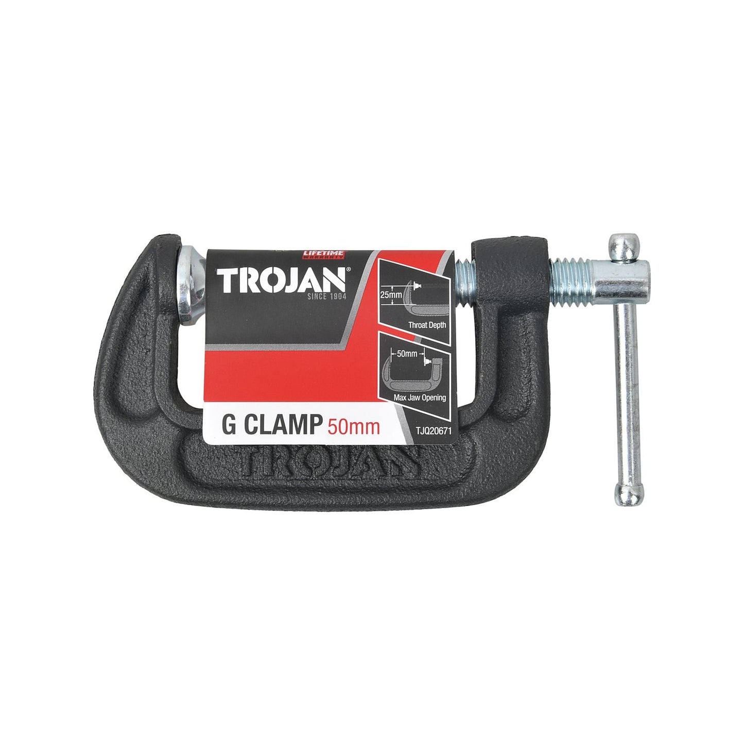 Trojan G Clamp - 50mm - 380kg