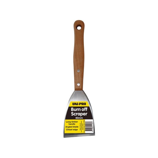 UNi-PRO Burn Off Paint Scraper - 80mm
