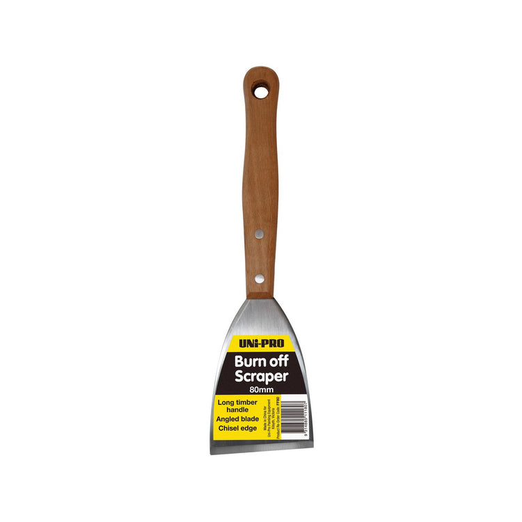 UNi-PRO Burn Off Paint Scraper - 80mm