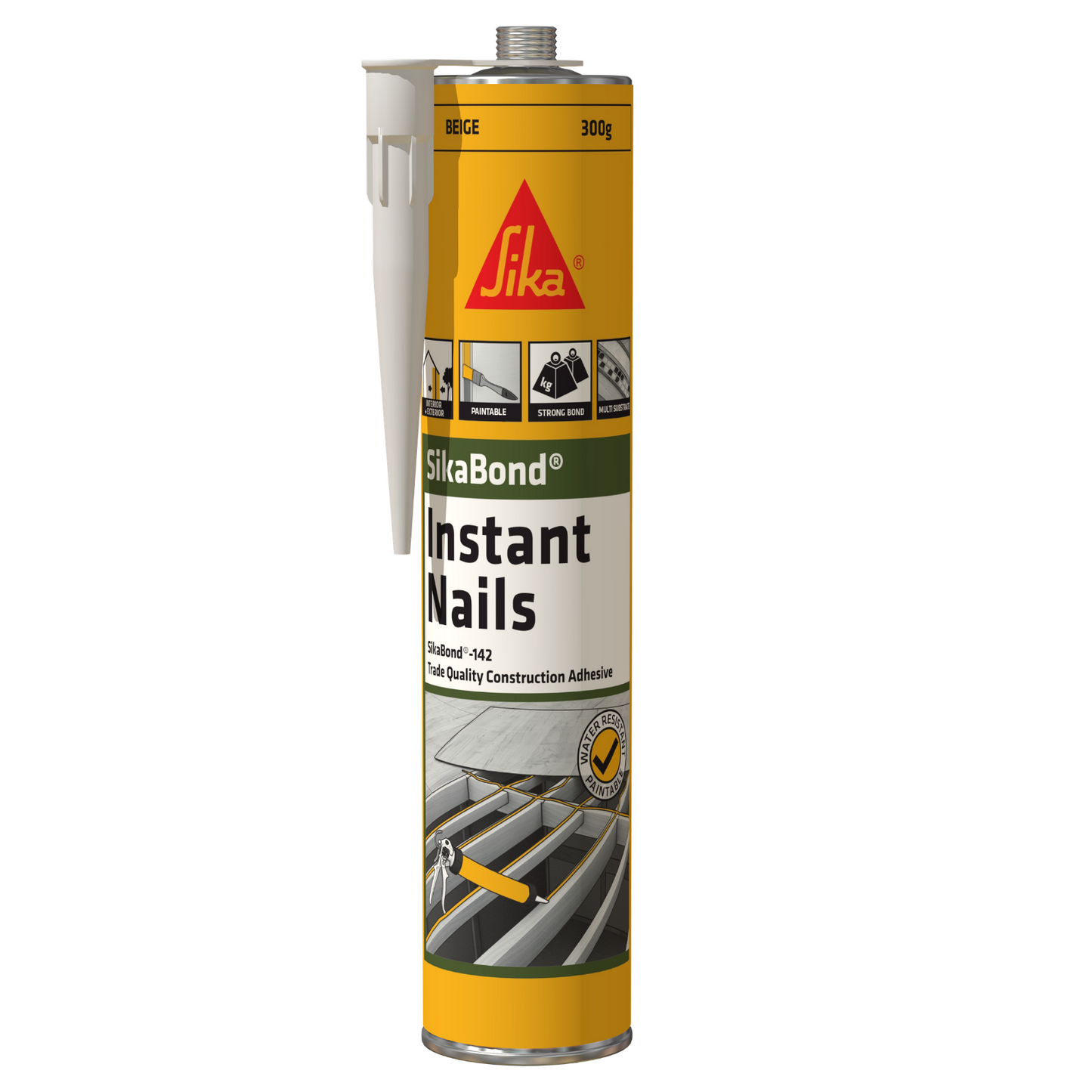 Sika Sikabond 142 Instant Nails - 300g - Beige