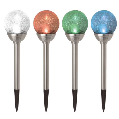 Solar Magic Led Crackle Ball - 11cm