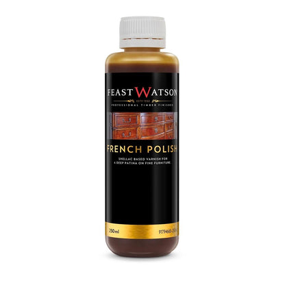 Feast Watson French Polish - 250ml - Shellac Based - High Gloss Finish