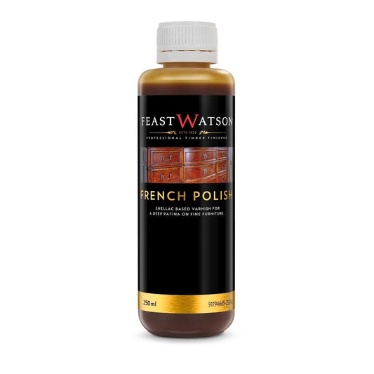 Feast Watson French Polish - 250ml - Shellac Based - High Gloss Finish