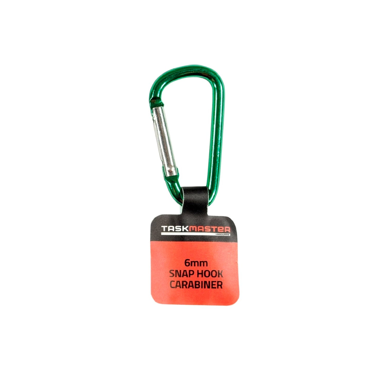 Taskmaster D Shape Aluminium Carabiner - 6mm