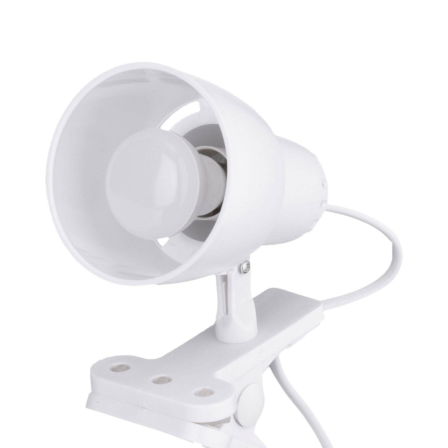 Verve Design White Cassy Clip Lamp