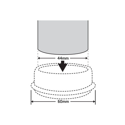 Surface Gard Castor Cups - 44mm - 4 Pack