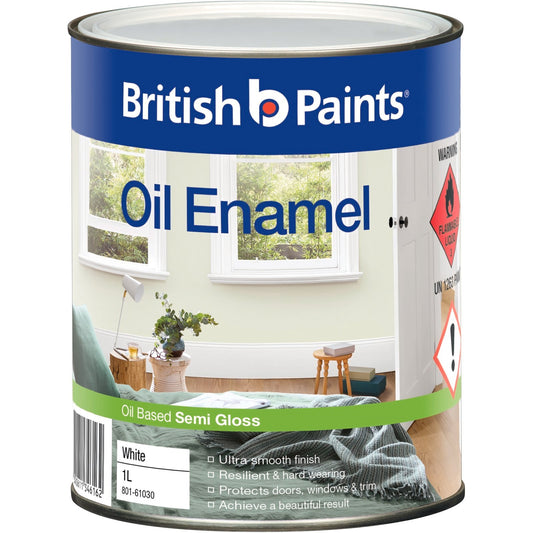 British Paints Enamel - 1L