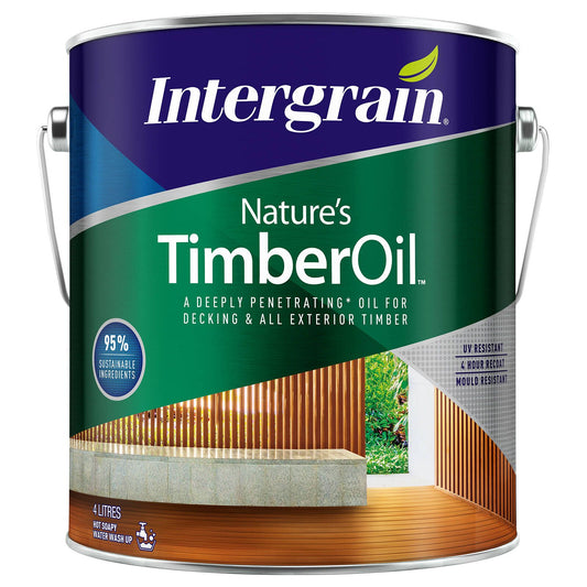 Intergrain Merbau Nature S Timber Oil - 4L