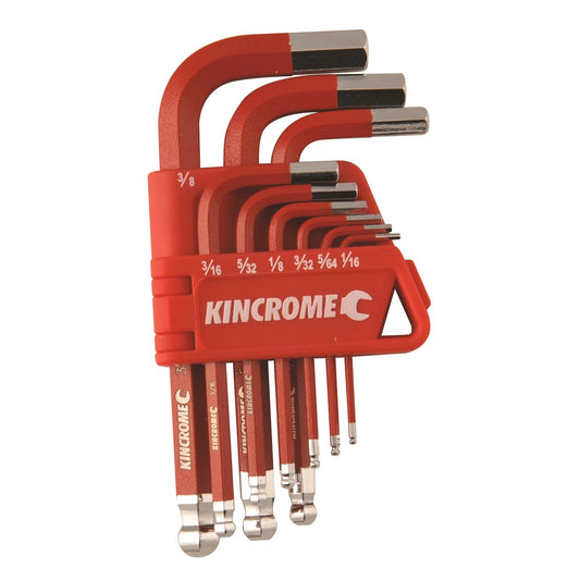 Kincrome 9 Piece Hex Key Wrench Set