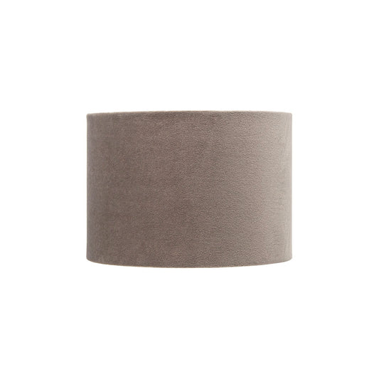 Home Design Taupe Velluto Lamp Shade - 200mm x 150mm x 200mm