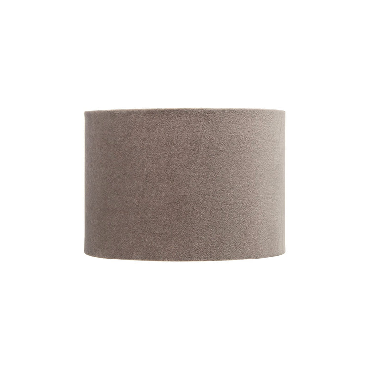 Home Design Taupe Velluto Lamp Shade - 200mm x 150mm x 200mm