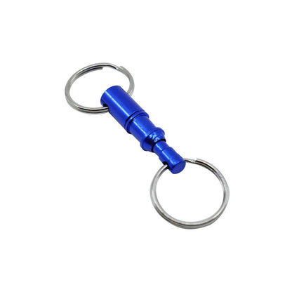 Key Essentials Pull Apart Key Holder Key Ring - Assorted Colours