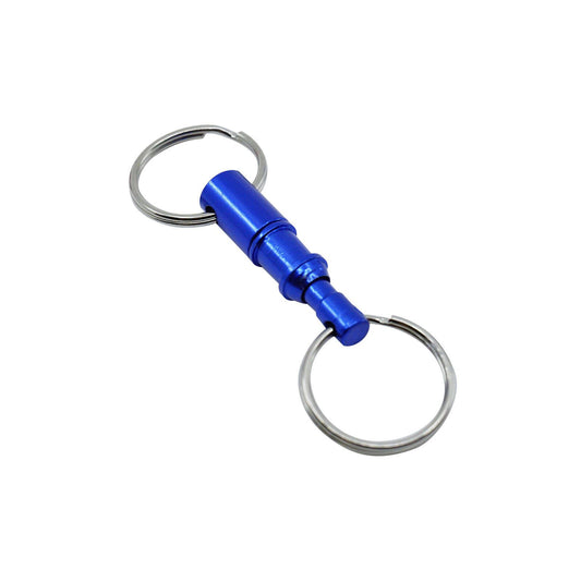 Key Essentials Pull Apart Key Holder Key Ring - Assorted Colours