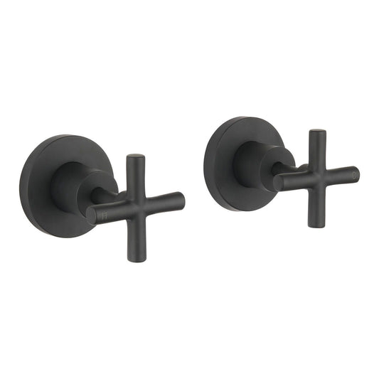 Mondella Matte Black Resonance Wall Top Assembly - 1/2 Turn - 245 x 65 x 1245mm