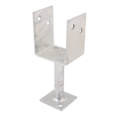 Pryda Full Stirrup Post Anchor - 130 x 90mm