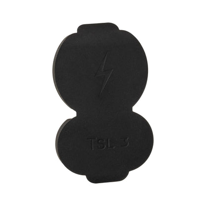 Deta EV Charger Plug Lid - 10 x 68 x 110mm - Black