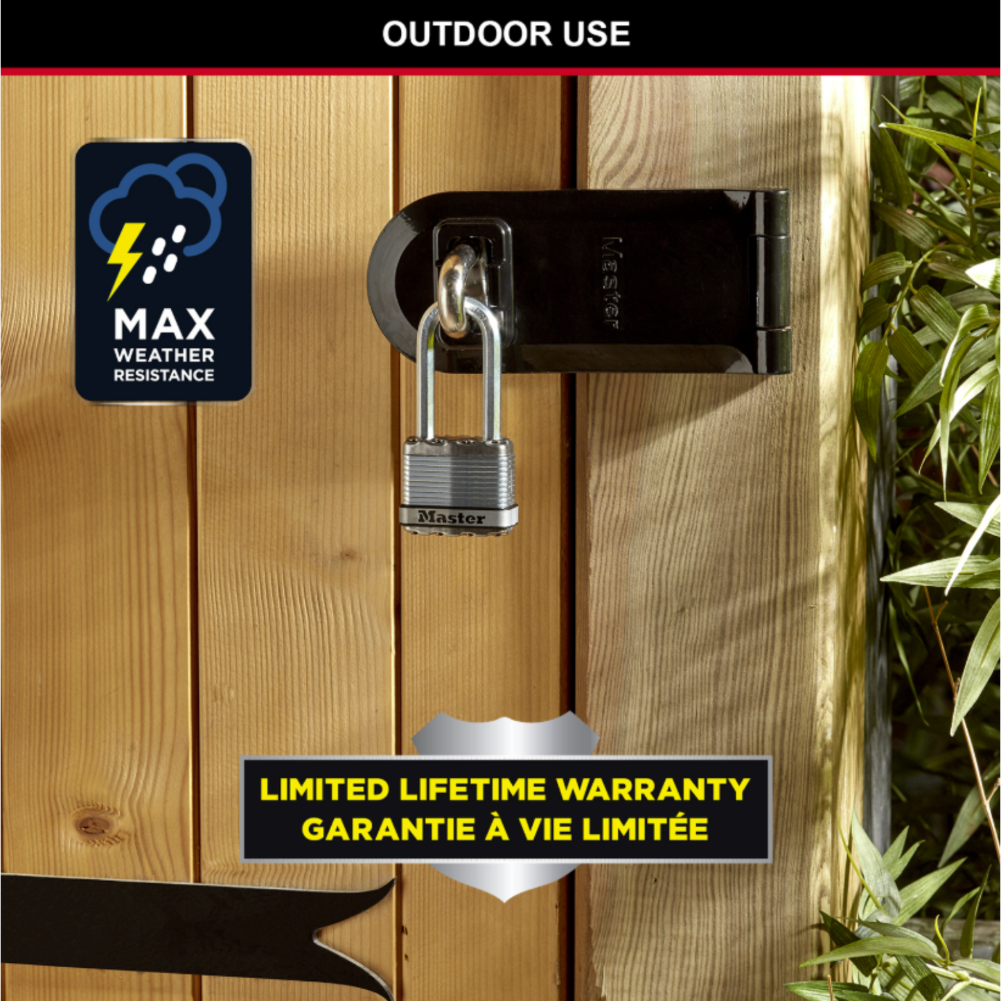 Master Lock Magnum Padlock - 45mm - 64mm Shackle