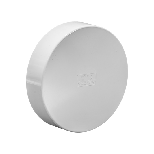 Holman PVC DWV Push On Cap - 150mm