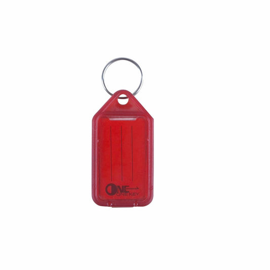 Key Essentials Key Tags - 70mm x 30mm - Plastic - Assorted Colours