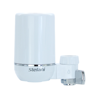 Stefani Lead Free On Tap Ceramic Water Filter System - White