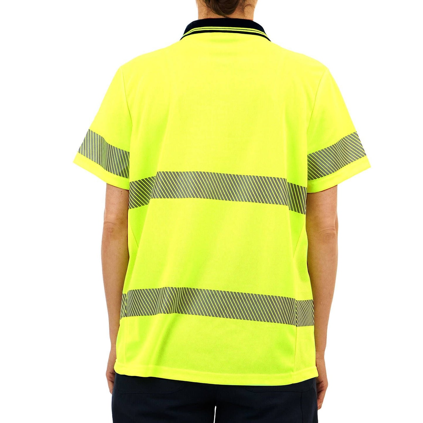 Citeco Womens Hi Vis Short Sleeve Polo - Size 16 - Yellow